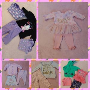 Baby girl 3 month clothes lot